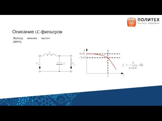 Описание LC-фильтров Фильтр нижних частот (ФНЧ)