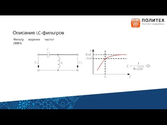 Описание LC-фильтров Фильтр верхних частот (ФВЧ)