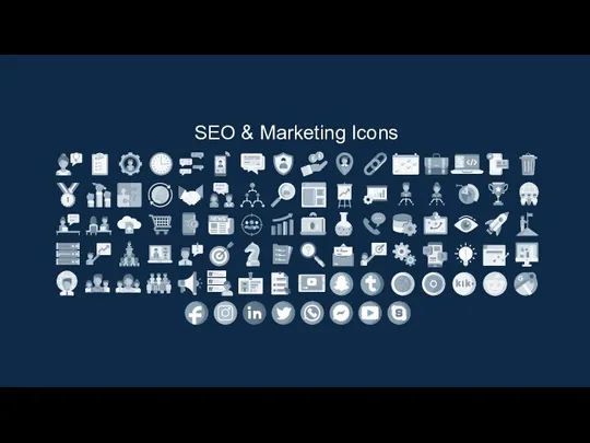 SEO & Marketing Icons