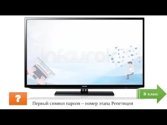 Первый символ пароля – номер этапа Репетиция ? В класс