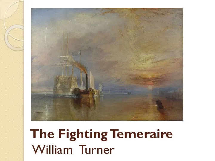 The Fighting Temeraire William Turner