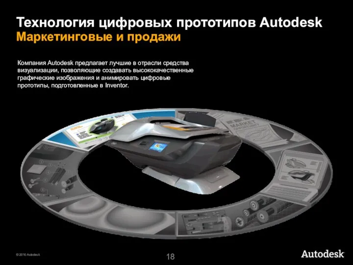 Компания Autodesk предлагает лучшие в отрасли средства визуализации, позволяющие создавать высококачественные графические