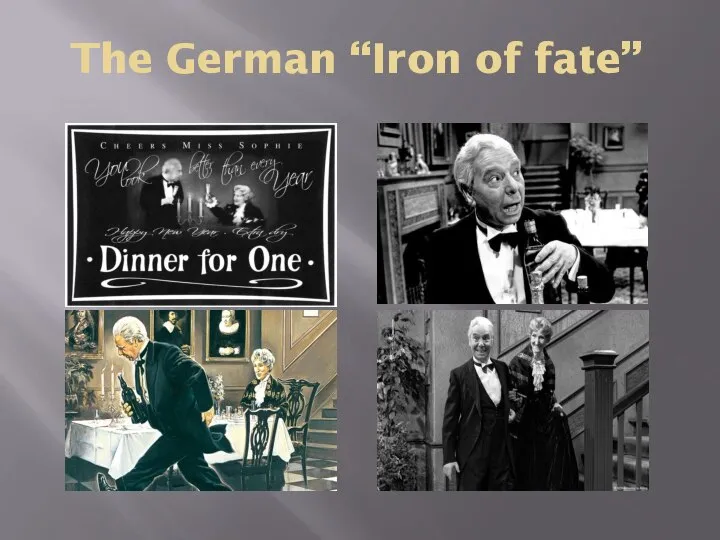 The German “Iron of fate”