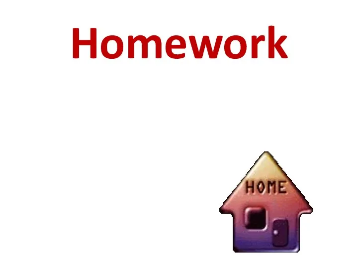 Homework