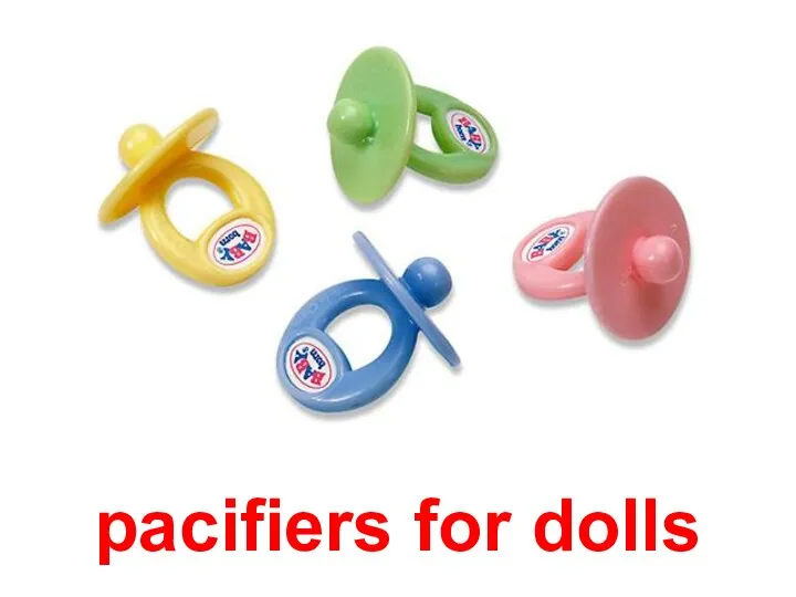 pacifiers for dolls