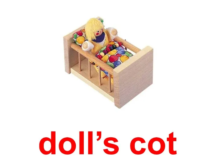 doll’s cot