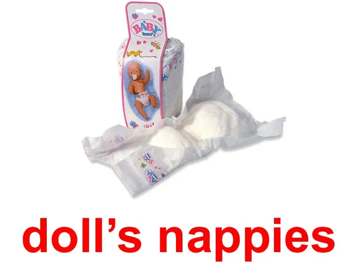 doll’s nappies