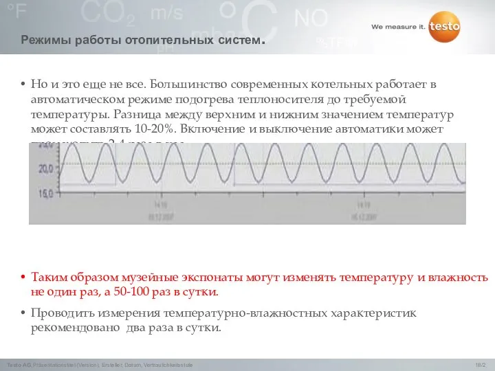 Режимы работы отопительных систем. Но и это еще не все. Большинство современных