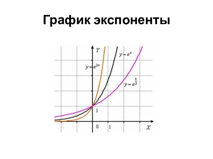 График экспоненты