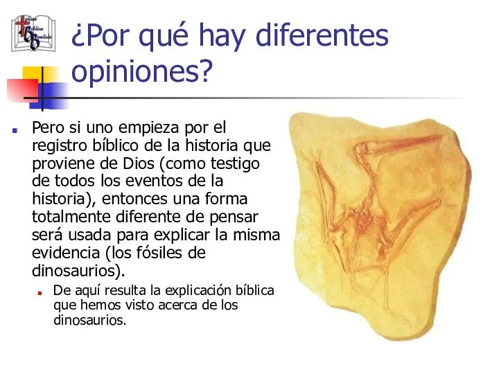 ¿Por qué hay diferentes opiniones? Pero si uno empieza por el registro