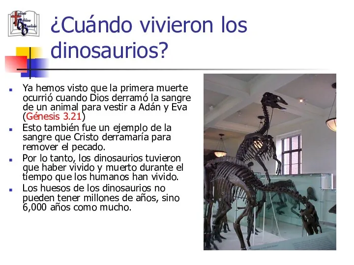 ¿Cuándo vivieron los dinosaurios? Ya hemos visto que la primera muerte ocurrió