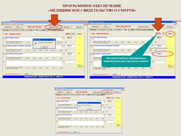 ПРОГРАММНОЕ ОБЕСПЕЧЕНИЕ «МЕДИЦИНСКОЕ СВИДЕТЕЛЬСТВО О СМЕРТИ»