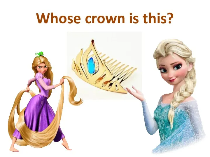 Whose crown is this?