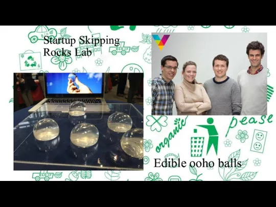 Startup Skipping Rocks Lab Edible ooho balls