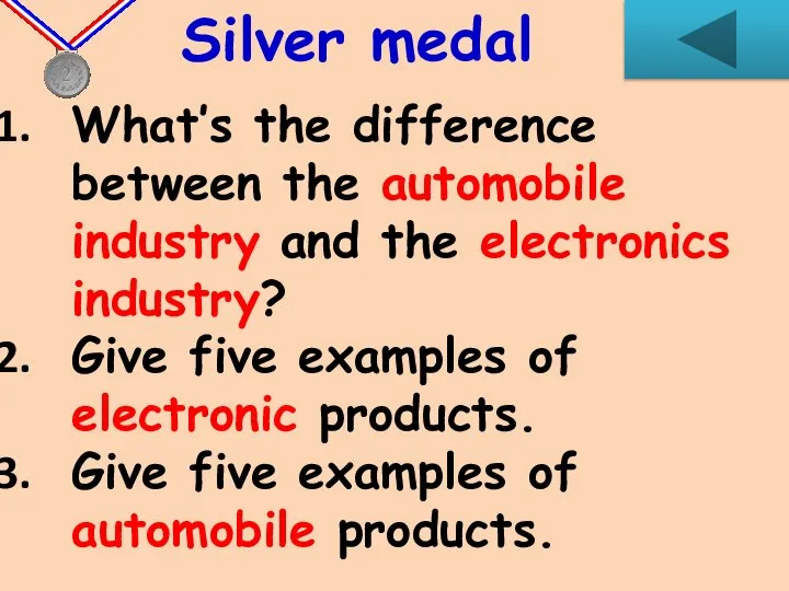 What’s the difference between the automobile industry and the electronics industry? Give