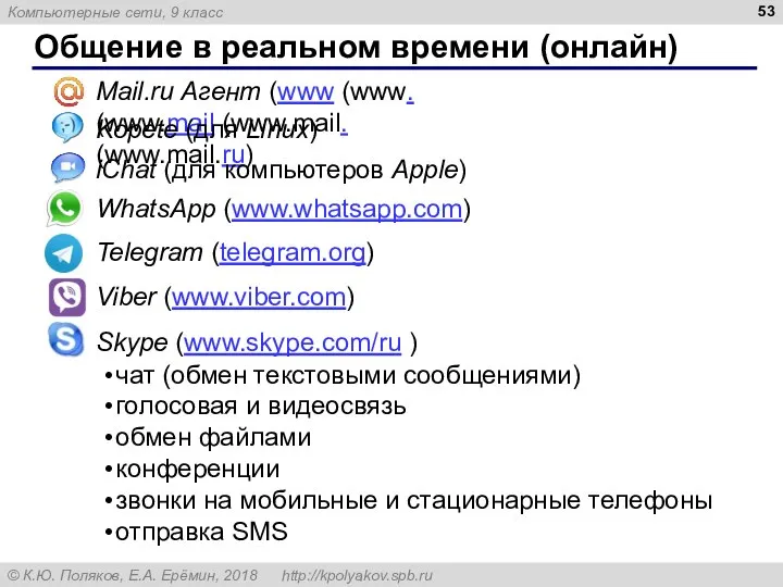 Общение в реальном времени (онлайн) Mail.ru Агент (www (www. (www.mail (www.mail. (www.mail.ru)