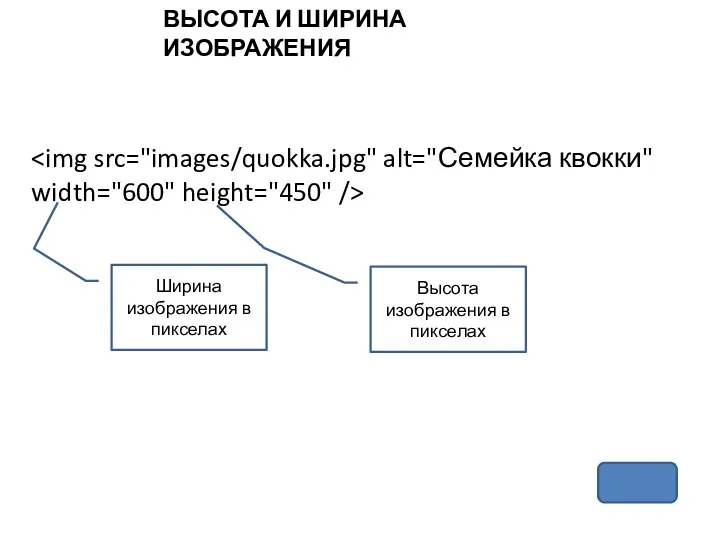 ВЫСОТА И ШИРИНА ИЗОБРАЖЕНИЯ