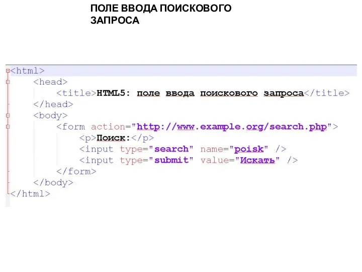 ПОЛЕ ВВОДА ПОИСКОВОГО ЗАПРОСА