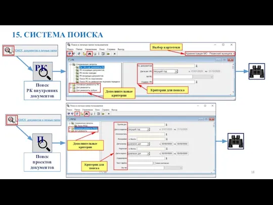 15. СИСТЕМА ПОИСКА 18