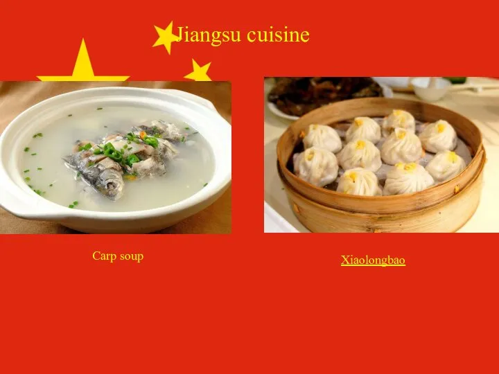 Jiangsu cuisine Carp soup Xiaolongbao