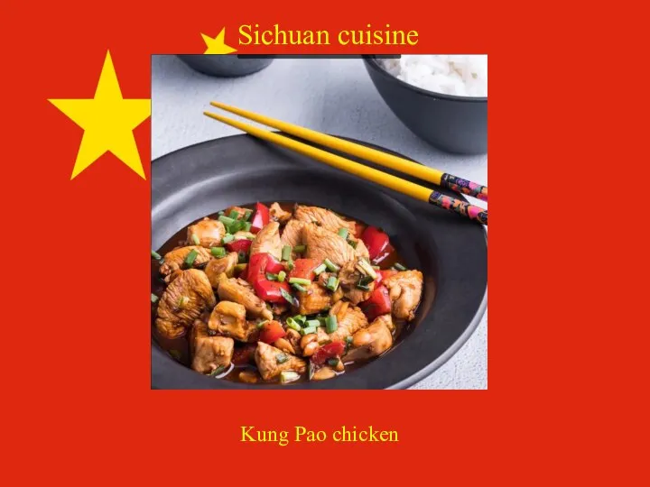 Sichuan cuisine Kung Pao chicken