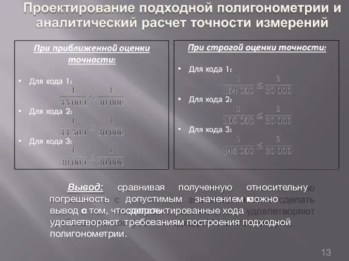 сравнивая полученную относительную Вывод: погрешность с допустимым значением можно сделать вывод о