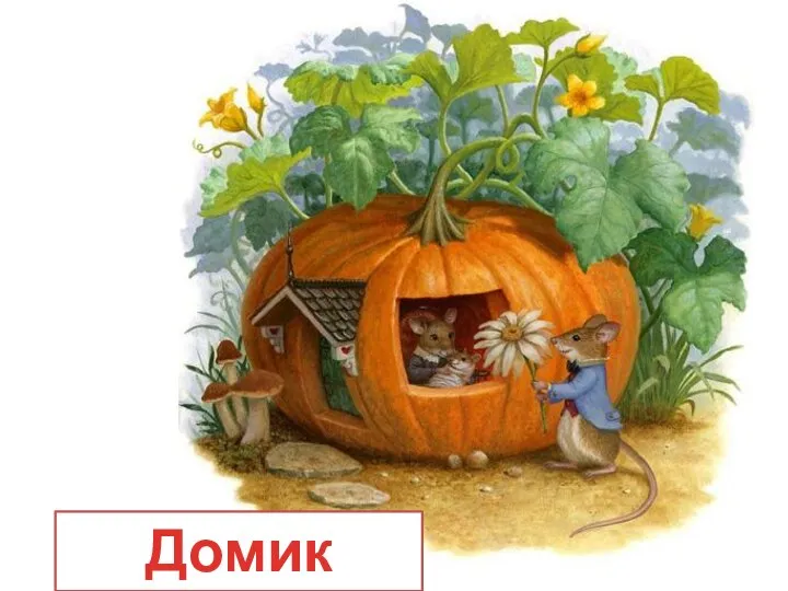 Домик тыква