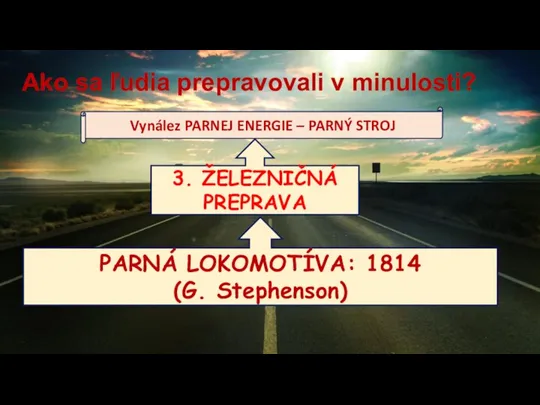 Ako sa ľudia prepravovali v minulosti? Vynález PARNEJ ENERGIE – PARNÝ STROJ