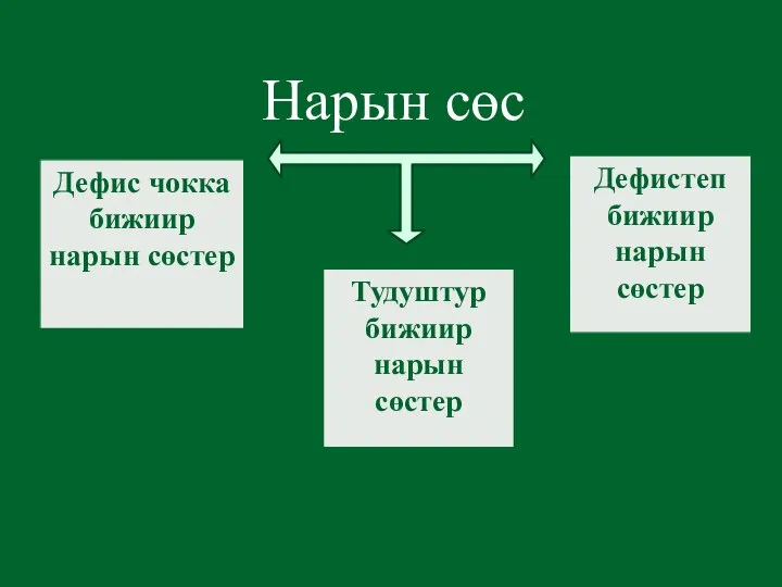 Нарын сөс