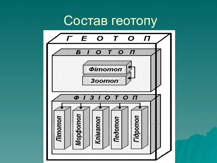 Состав геотопу