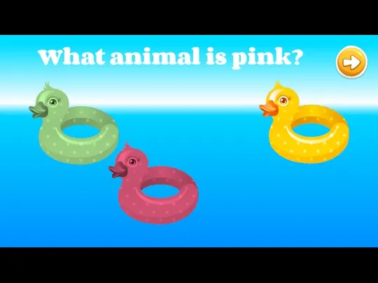 What animal is pink?