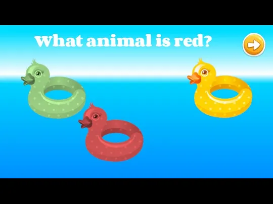 What animal is red?