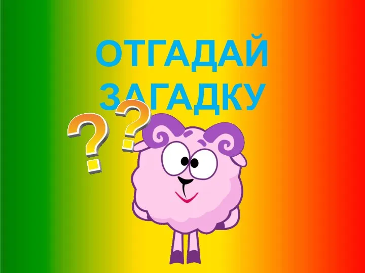 ОТГАДАЙ ЗАГАДКУ