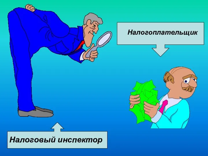 Налогоплательщик Налоговый инспектор