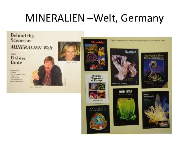 MINERALIEN –Welt, Germany
