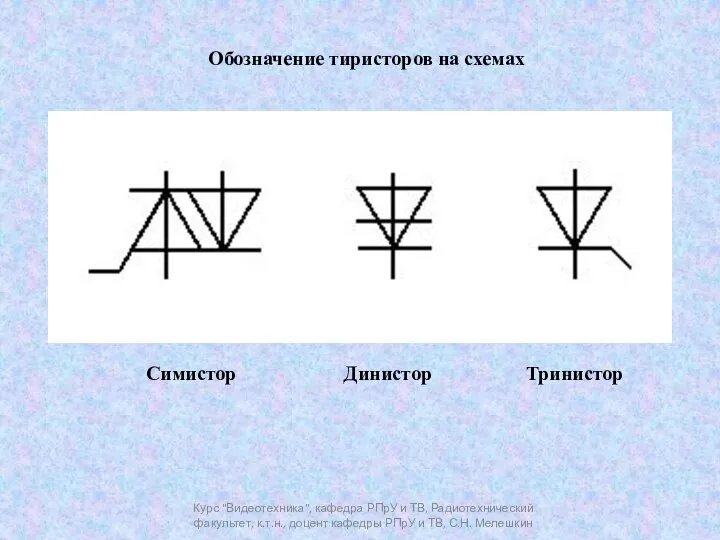 Курс "Видеотехника", кафедра РПрУ и ТВ, Радиотехнический факультет, к.т.н., доцент кафедры РПрУ