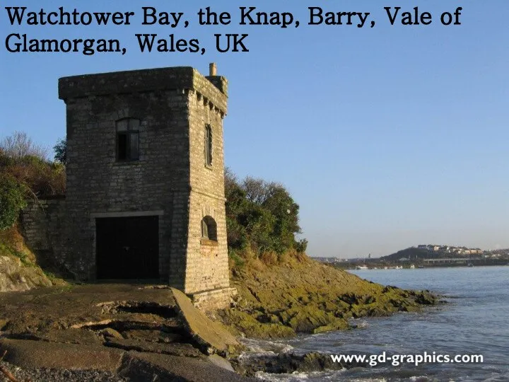 Watchtower Bay, the Knap, Barry, Vale of Glamorgan, Wales, UK