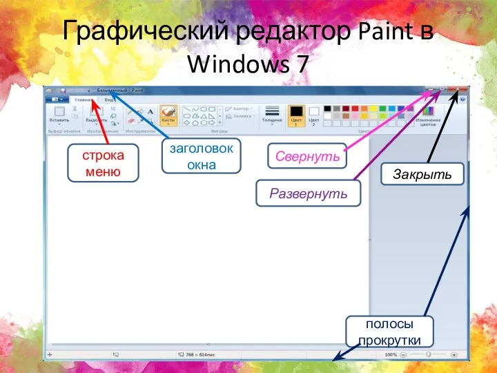 Графический редактор Paint в Windows 7