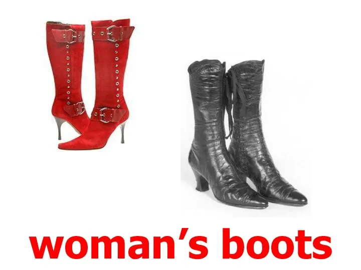 woman’s boots