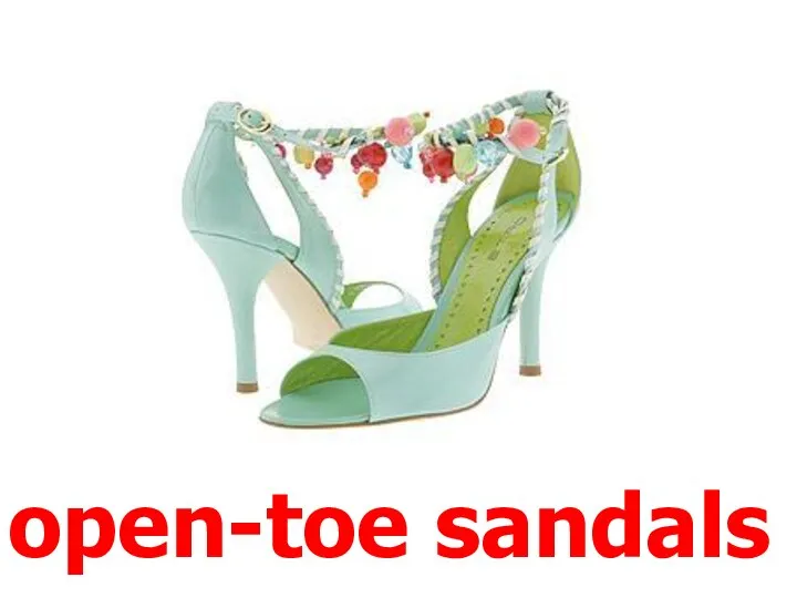 open-toe sandals