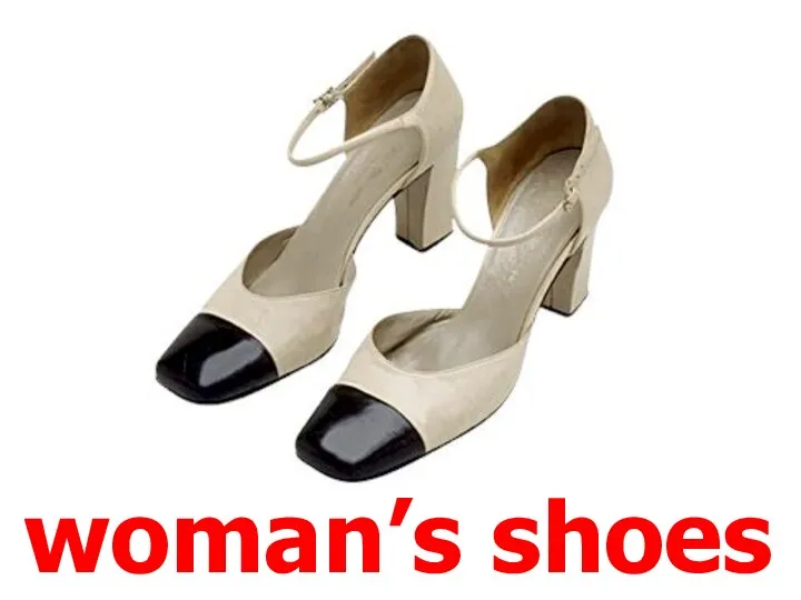 woman’s shoes