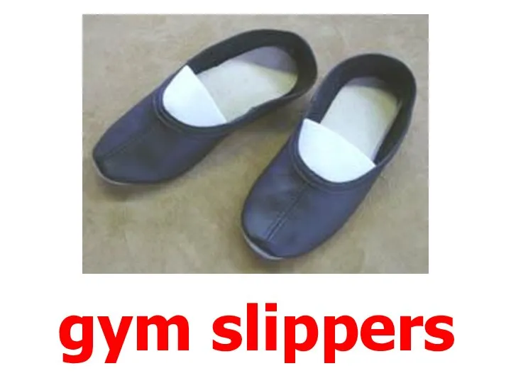 gym slippers