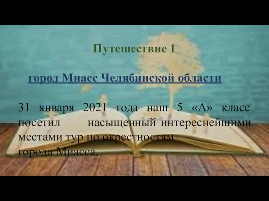 Путешествие 1 город Миасс Челябинской области 31 января 2021 года наш 5