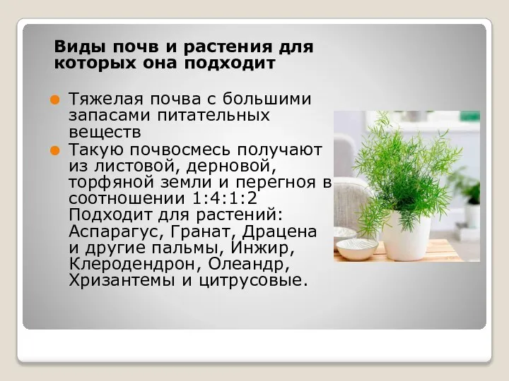 Виды почв и растения для которых она подходит Тяжелая почва с большими