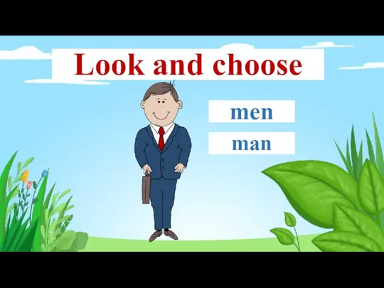 men man Look and choose