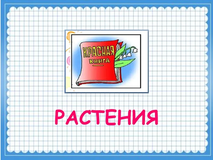 РАСТЕНИЯ