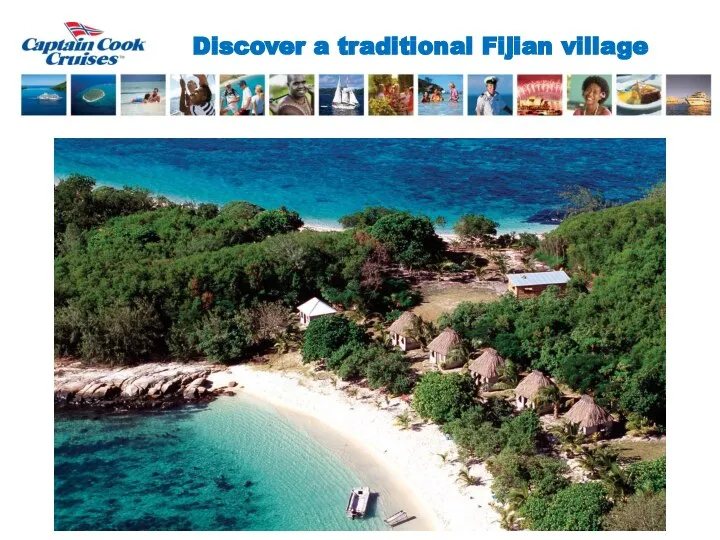 Discover a traditional Fijian village