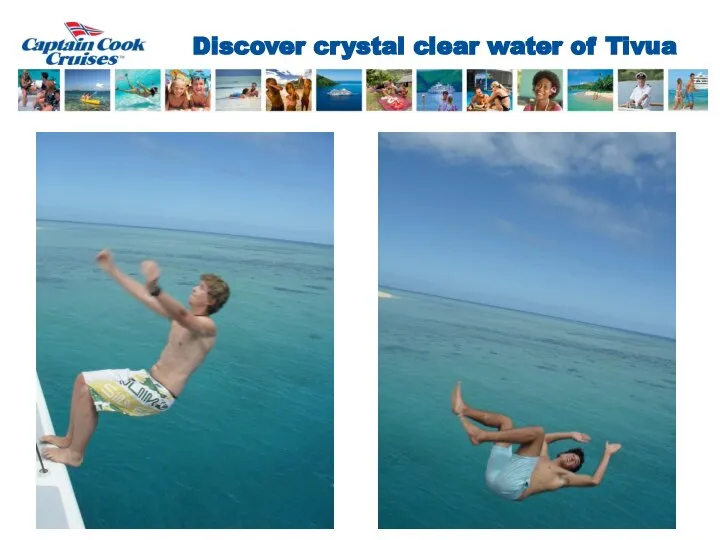 Discover crystal clear water of Tivua