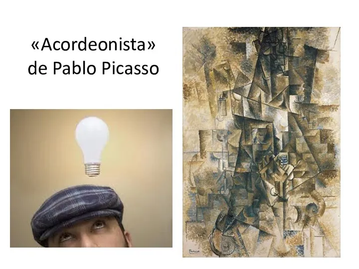 «Acordeonista» de Pablo Picasso