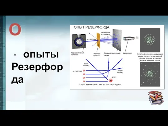 О опыты Резерфорда